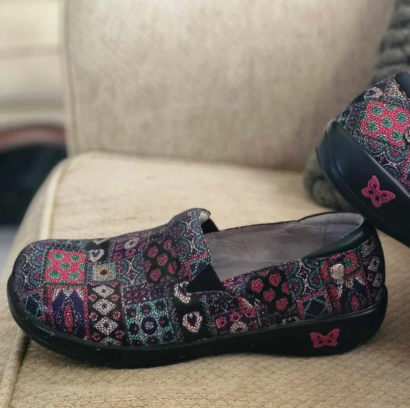 Woman's Alegria Keli "Persian Rug" Clogs sz 41 - Picture 2 of 4